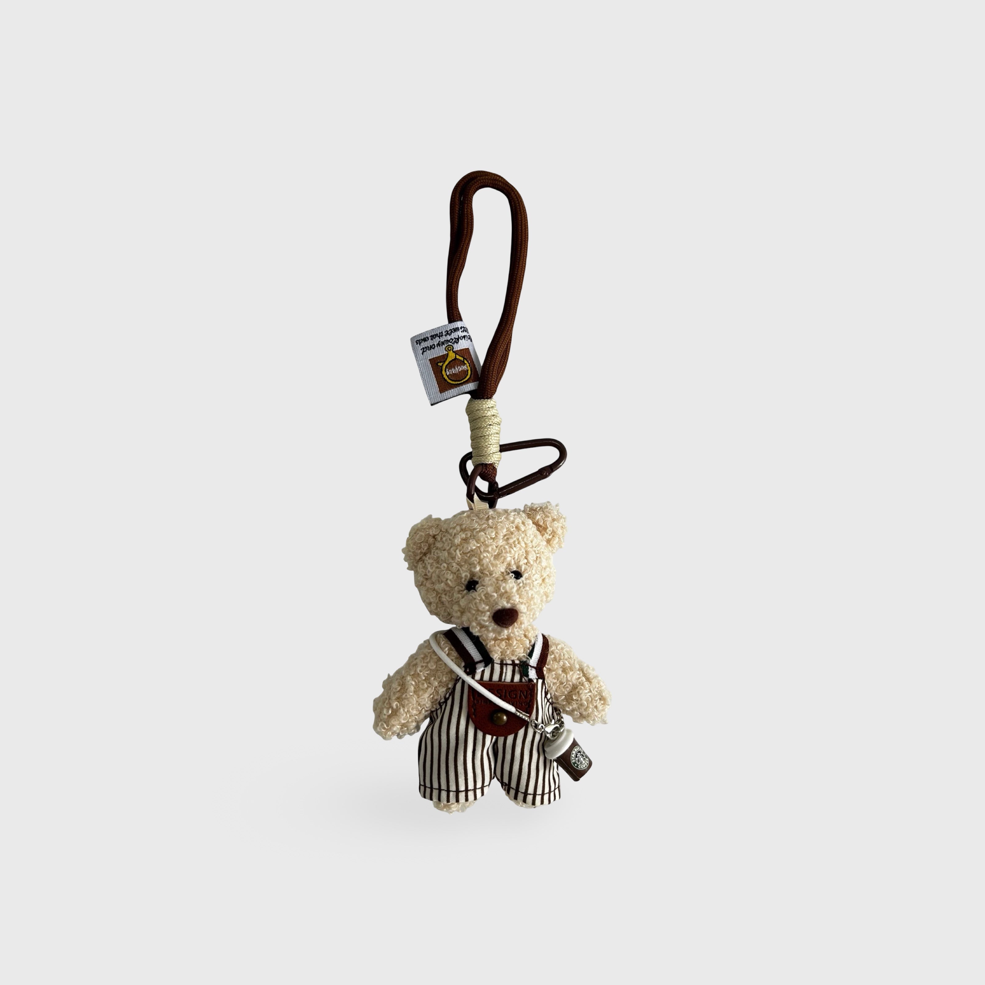 Louis Bear Bag Charm