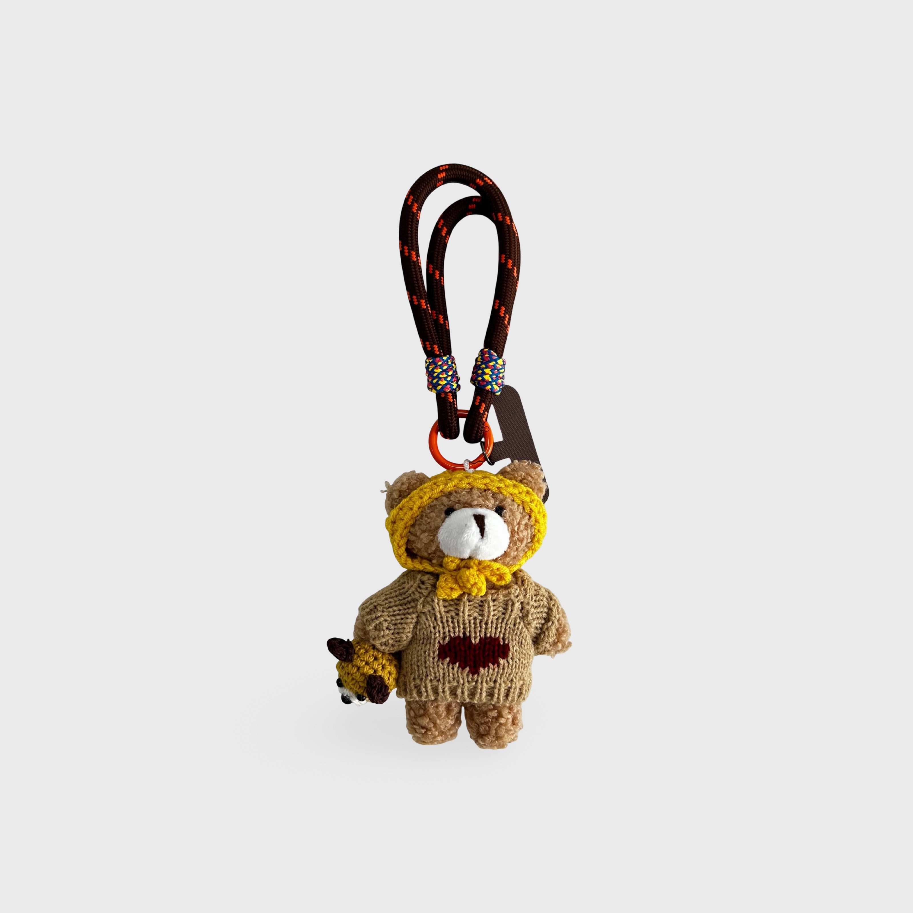 Honey Bear Bag Charm