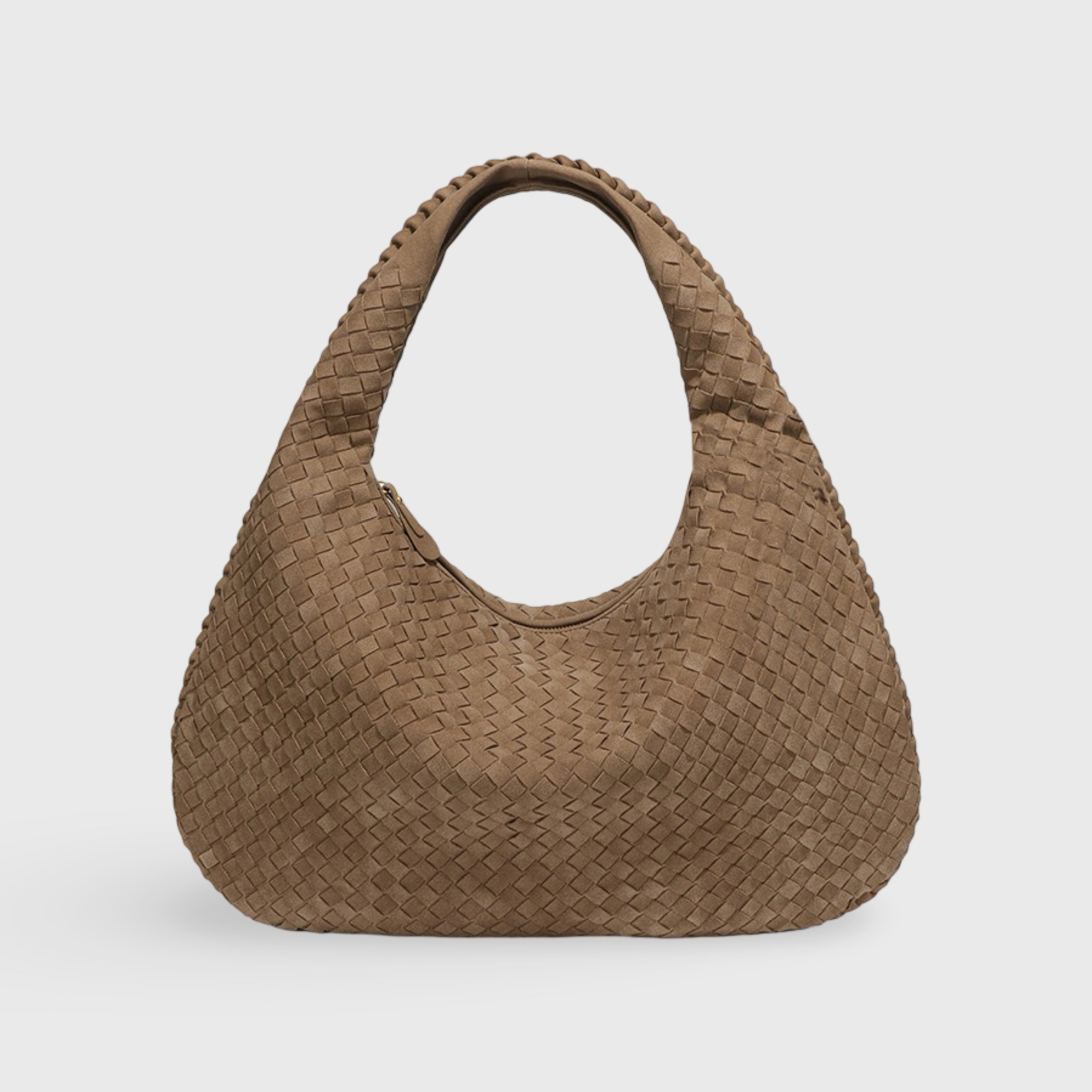 Woven Oversized Suede