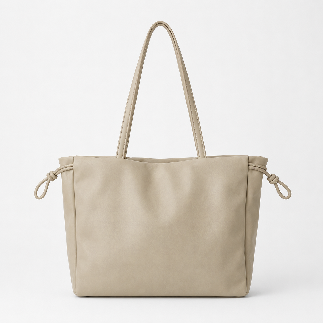 Elara Soft Tote 13”– Sand