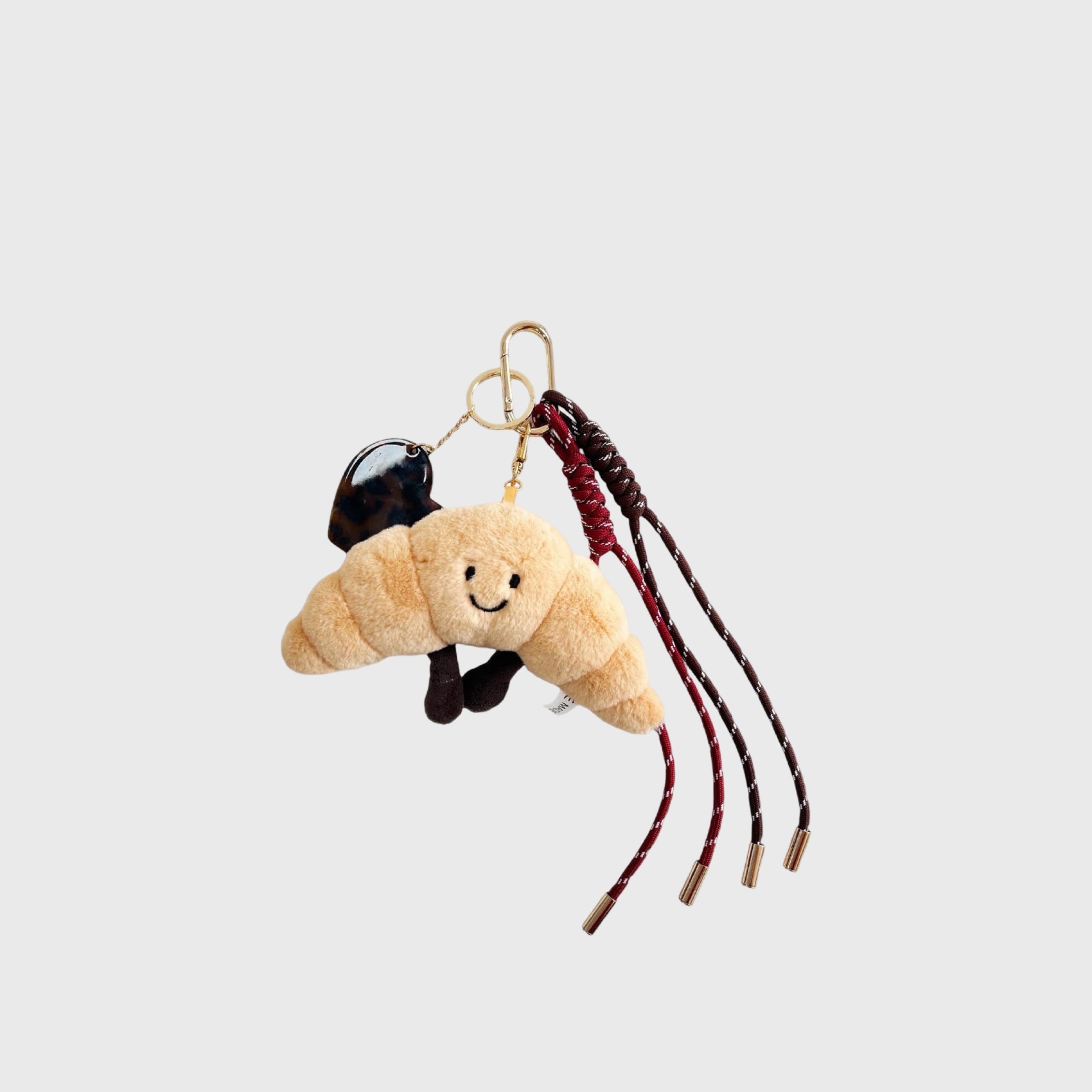 Croissant Bag Charm