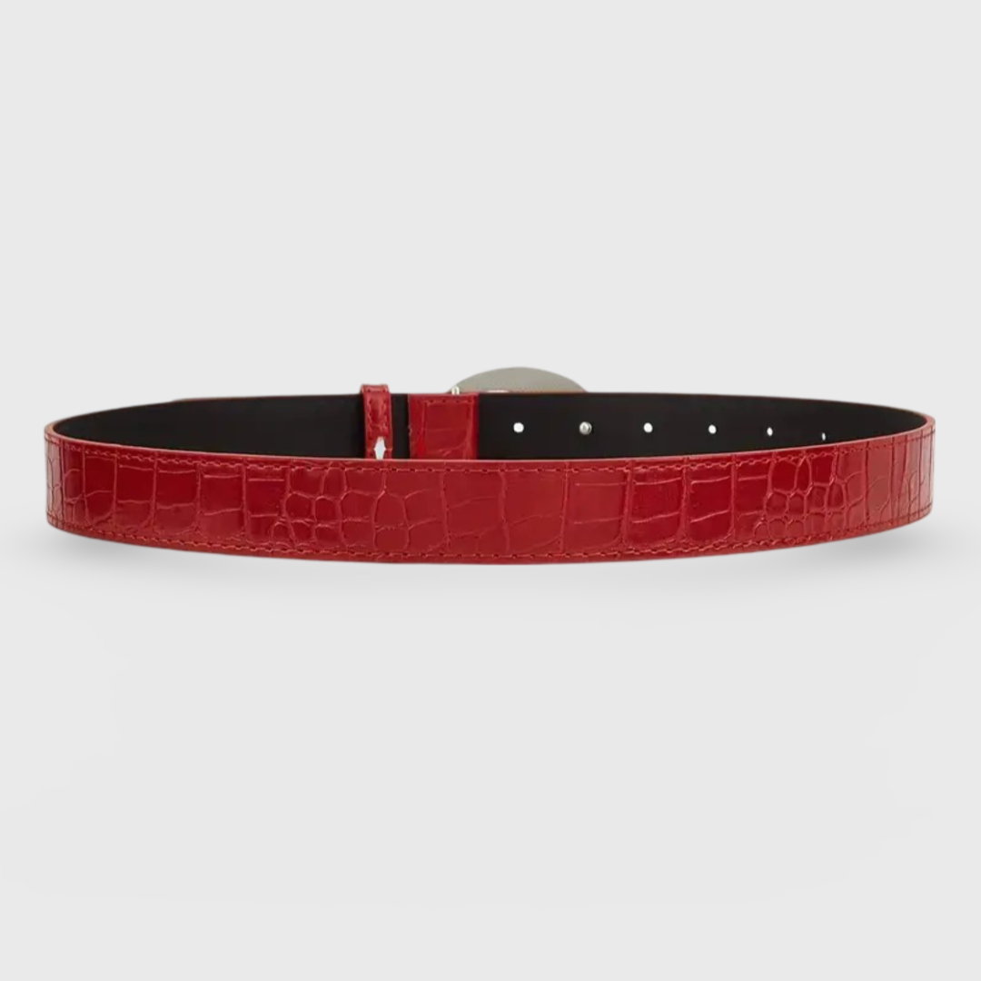 Red Y2K Belt